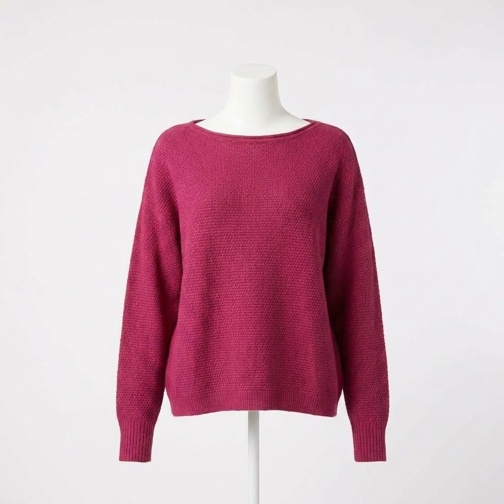 NEW COCO + CARMEN ciana sweater in beaujolais